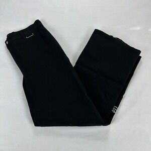 Fire and Ice Insulated Snow Ski Pants Black Waterproof Winter‎ Outerwear L